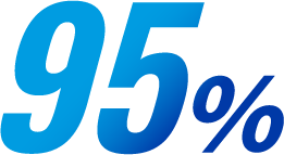 95%